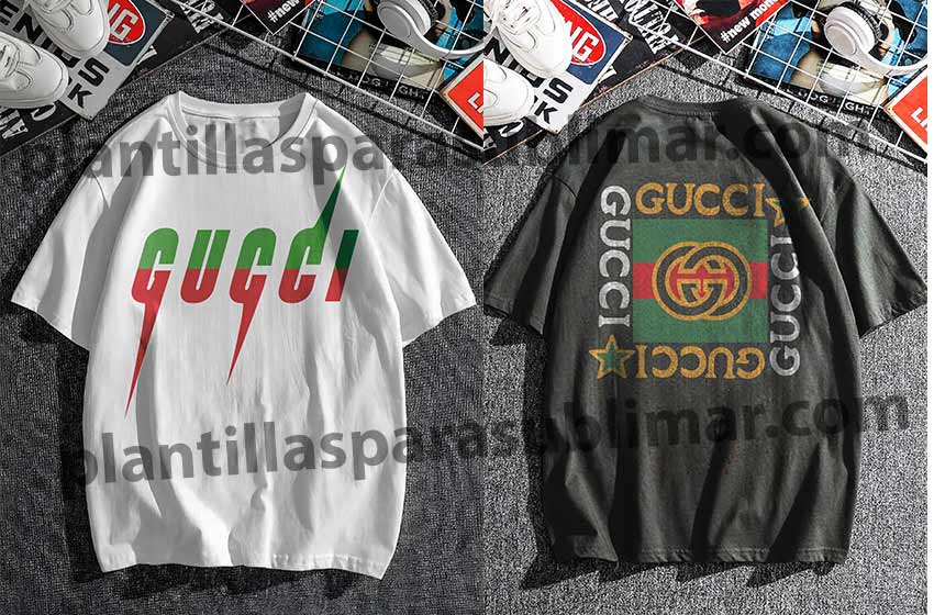 Gucci Logos Sublimacion DTF