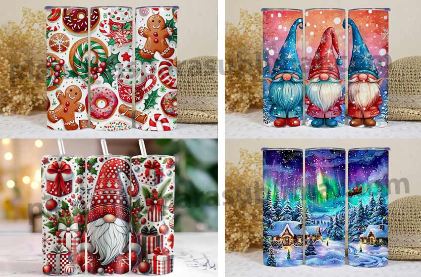 Tumbler-navidad-gnomes-Sublimar