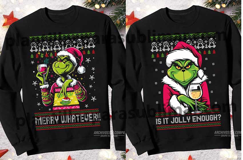 Ugly-Grinch-Sweater-Plantilla-DTF