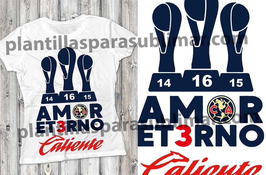 Amor-eterno-America-Campeon-Vector