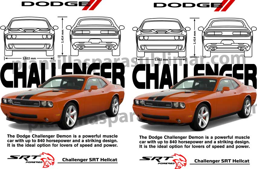 Challenger-SRT-Playera-Plantilla-PDF