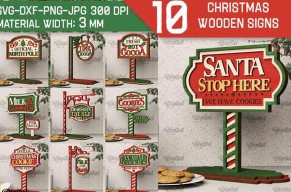 letreros-navideños-corte-laser – Plantillas para sublimar
