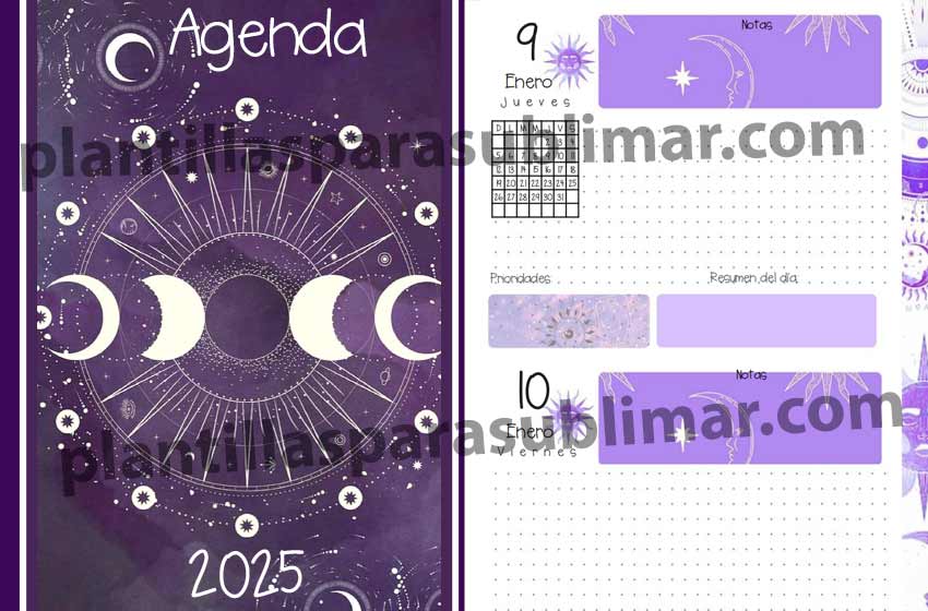 Agenda-editable-luna-astronomia-2025