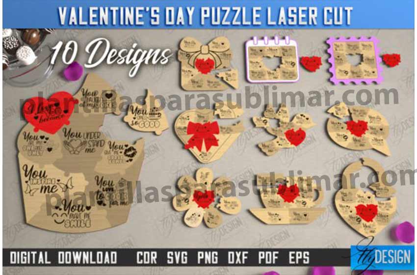 Rompecabezas-puzzle-San-valentin-cortet-laser