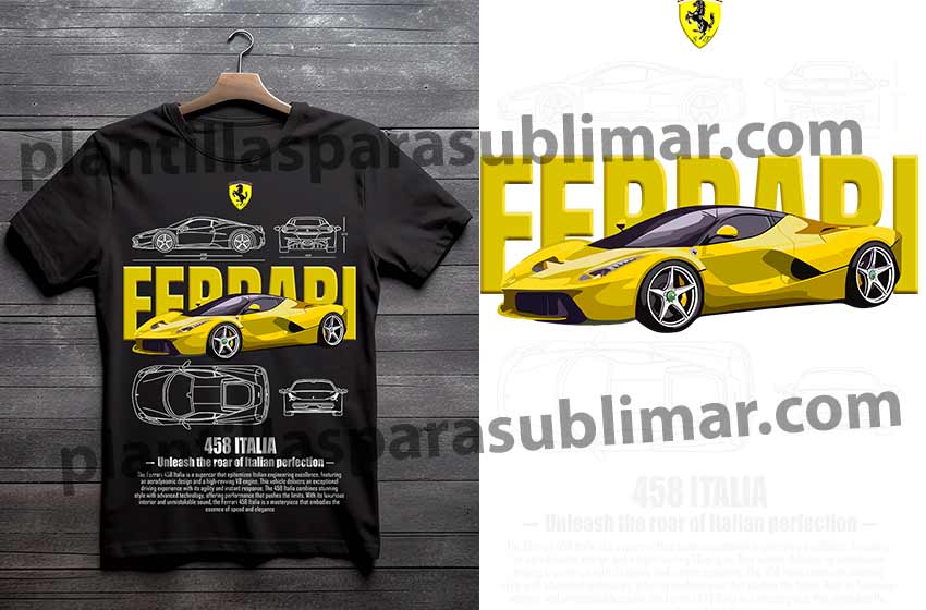 ferrari-458-italia-DTF-plantilla