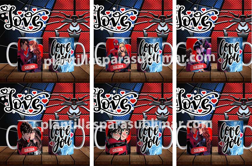 spiderman-i-love-you-tazas