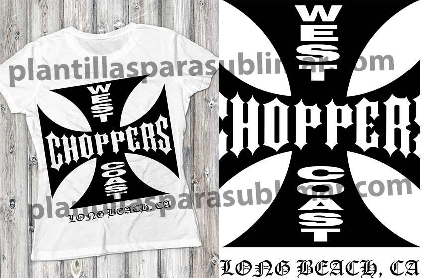 Choppers-west-coast-vector-png