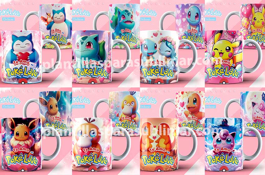 Pokemon-Love-TAZAS-sAN-Valentin