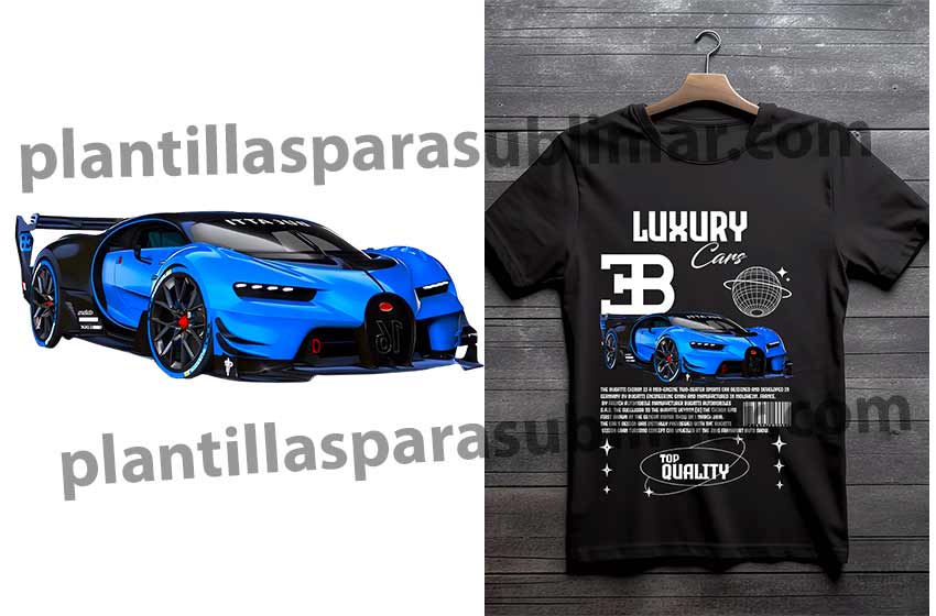 BUGATTI DTF Playera