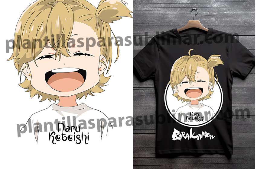 Barakamon-NARU-KOTOISHI-Vector