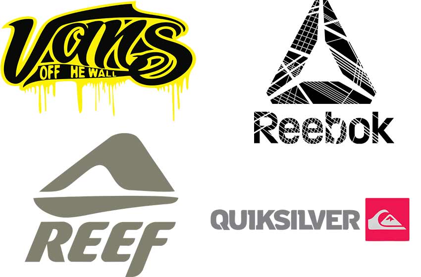 Vans-Reebok-Reef-Quicksilver-Vectores