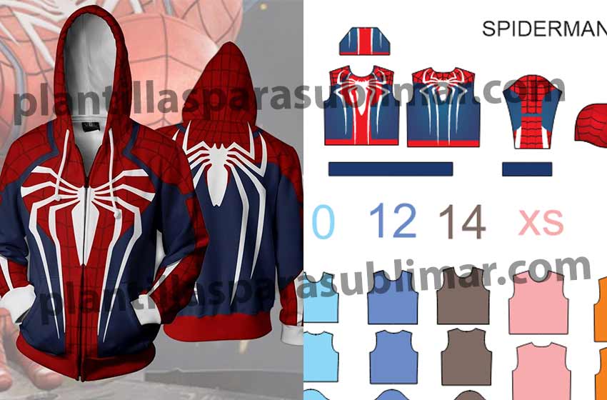 spiderman-sudadera-vector-fullprint