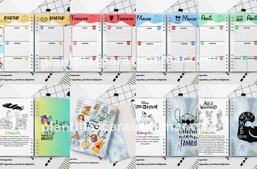 Agenda disney personalizable powerpoint