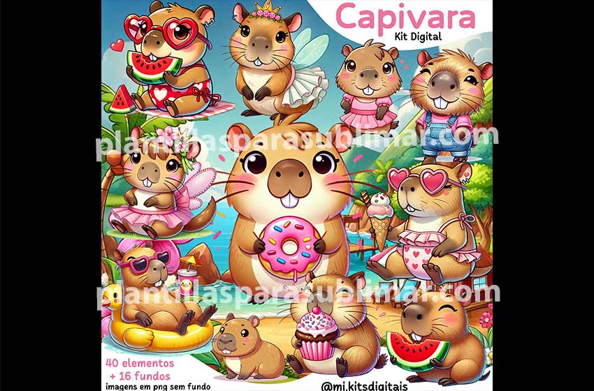 CLIPART-Capibara-png