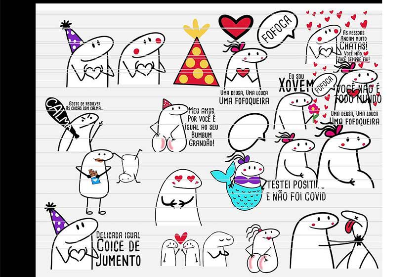 Flork Memes PNG deformitos