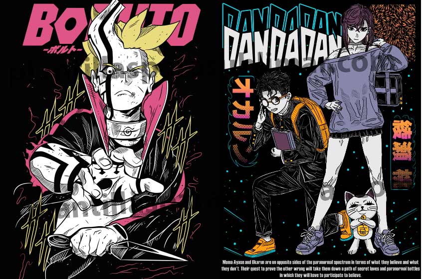 BORUTO-dandadan-Vector-PDF