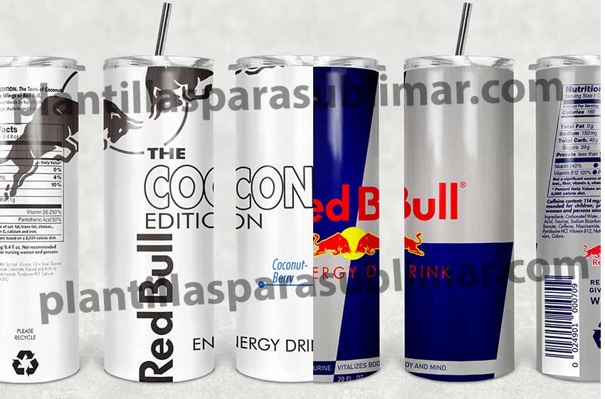 Red-Bull-Coconut-tumbler-plantilla