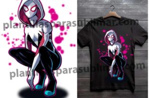 Spider-Gwen-vector-AI