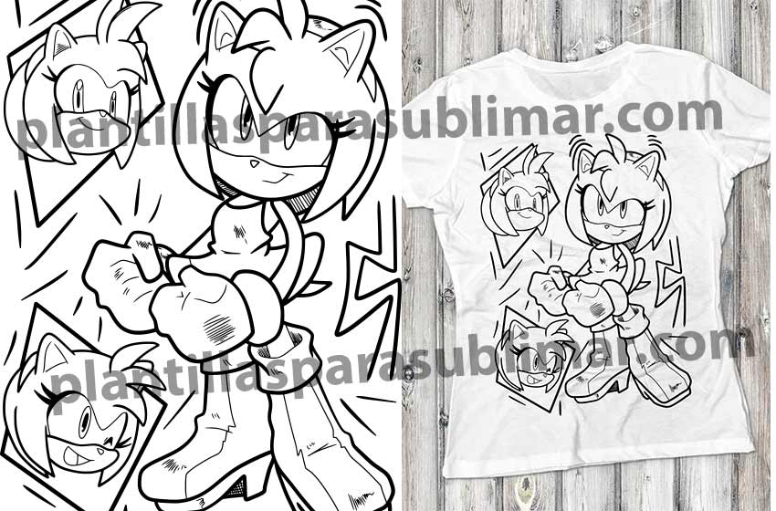 amy-rose-sonic-vector
