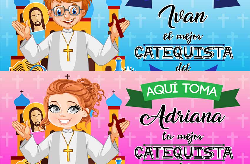 aqui toma la mejor catequista plantilla