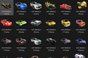 carros hot wheels 24 coches png