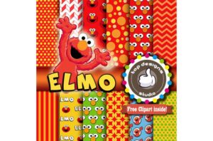 clipart-elmo-kit-digital-png