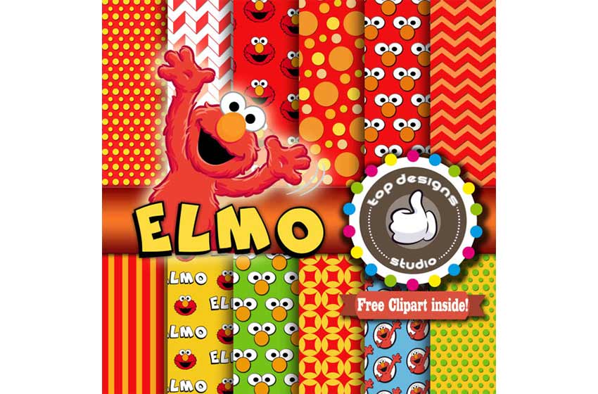 clipart-elmo-kit-digital-png