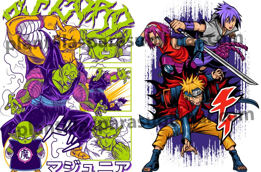 piccoro-naruto-vector-pdf