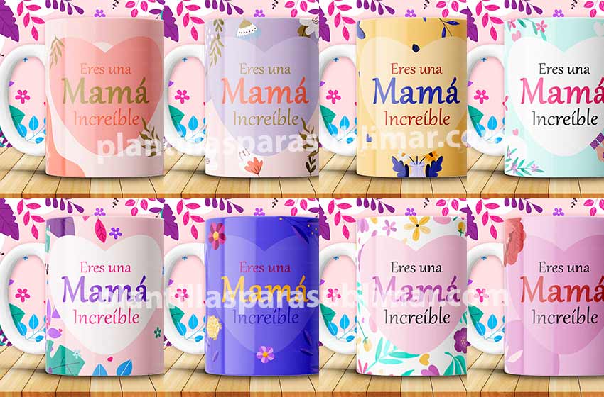 plantillas-eres-una-mama-incrible-corazon