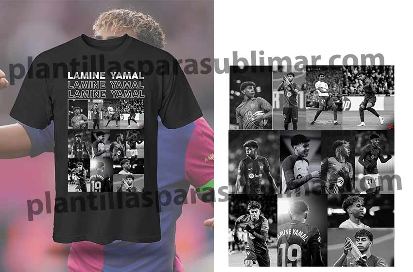 LAMINE-YAMAL-DTF-playera