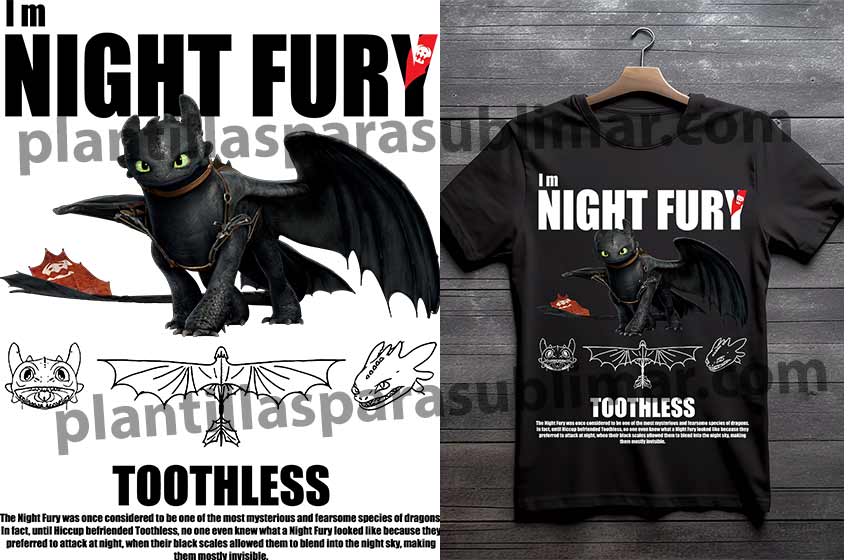 furia-nocturna-night-fury-DTF-Sublimacion