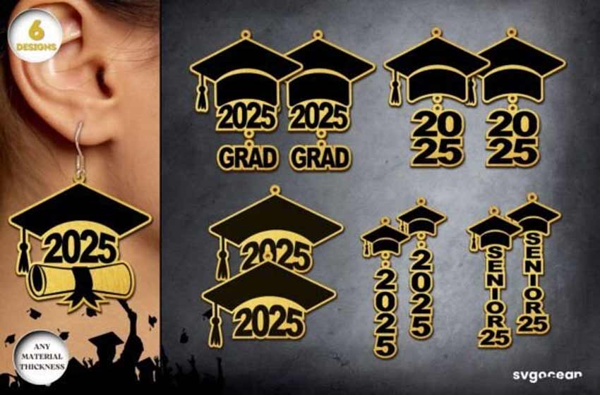 pendientes-graduaciones-corte-laser