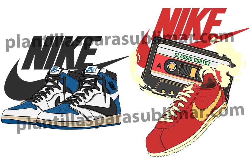 tenis-nike-retro-vector