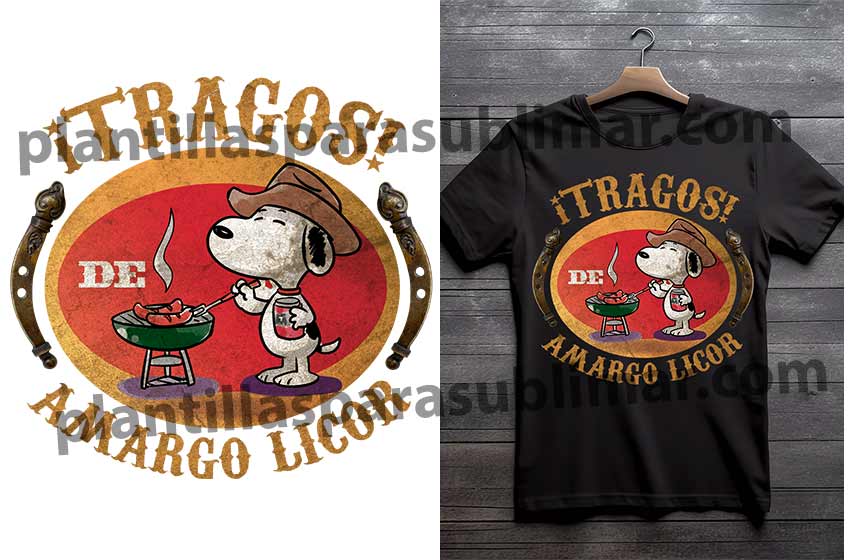 tragos-amargo-licor-snoopy-png
