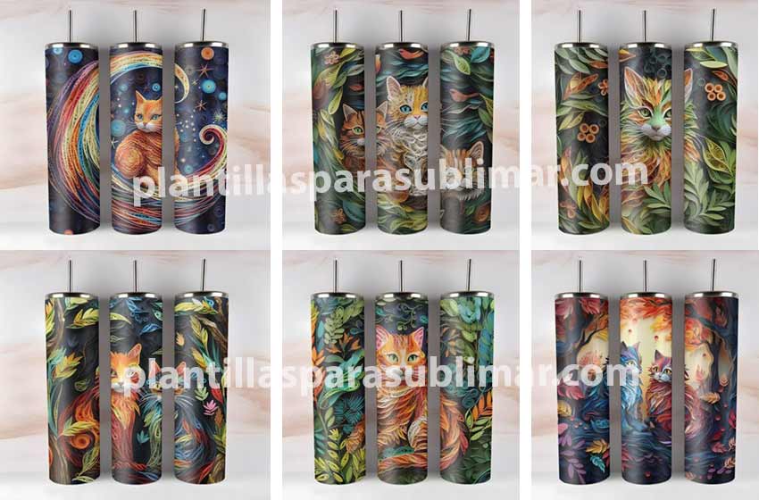 tumbler-gatos-sublimacion