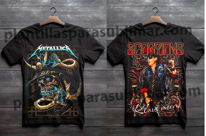 METALLICA SEMITONOS Scrorpions png