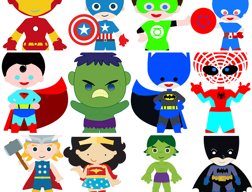 Super-heroes-marvel-vector-png-kids