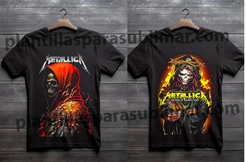 metallica-semitonos-dtf-png