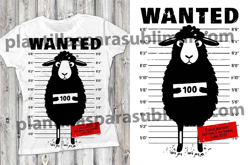 oveja-negra-wanted-png