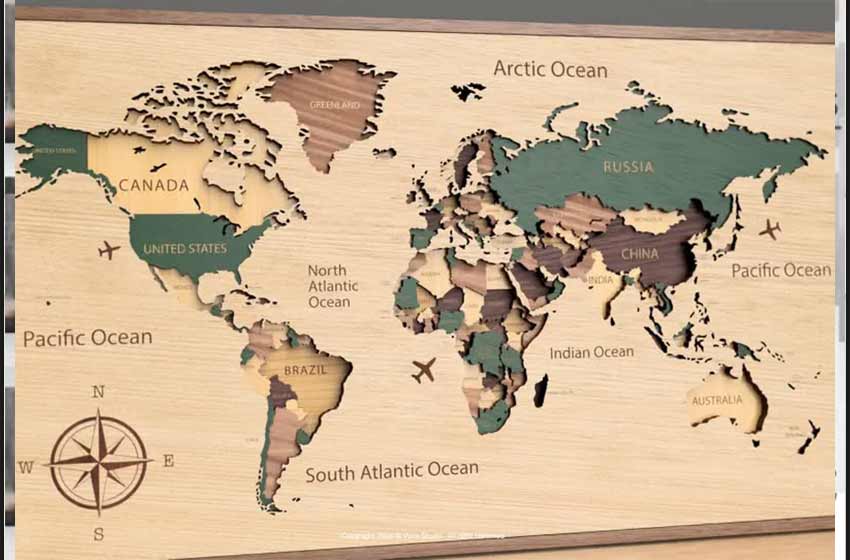Mapa-mundial-corte-laser