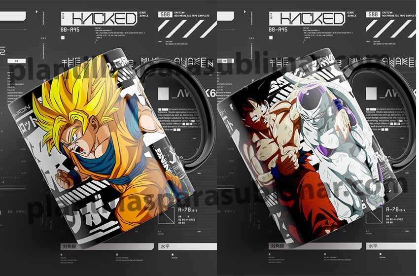 goku-freezer-plantilla-taza