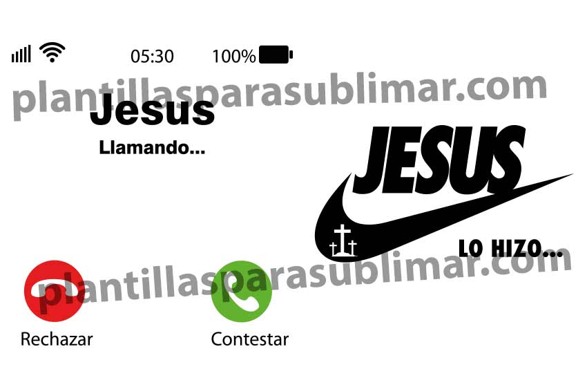 jesus llamando nike vector pdf