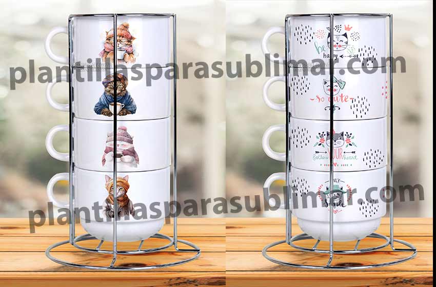 plantillas-taza-de-cafe-gatos
