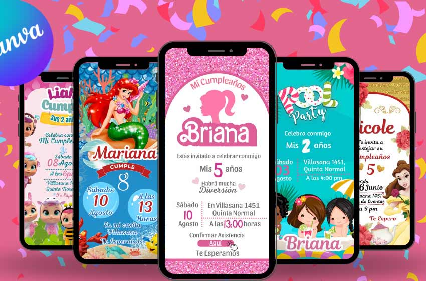 70-invitaciones-cumpleaños-canva-vol2
