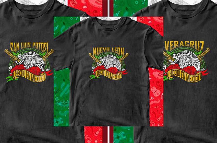 estados-de-la-republica-aguila-mexico-vector