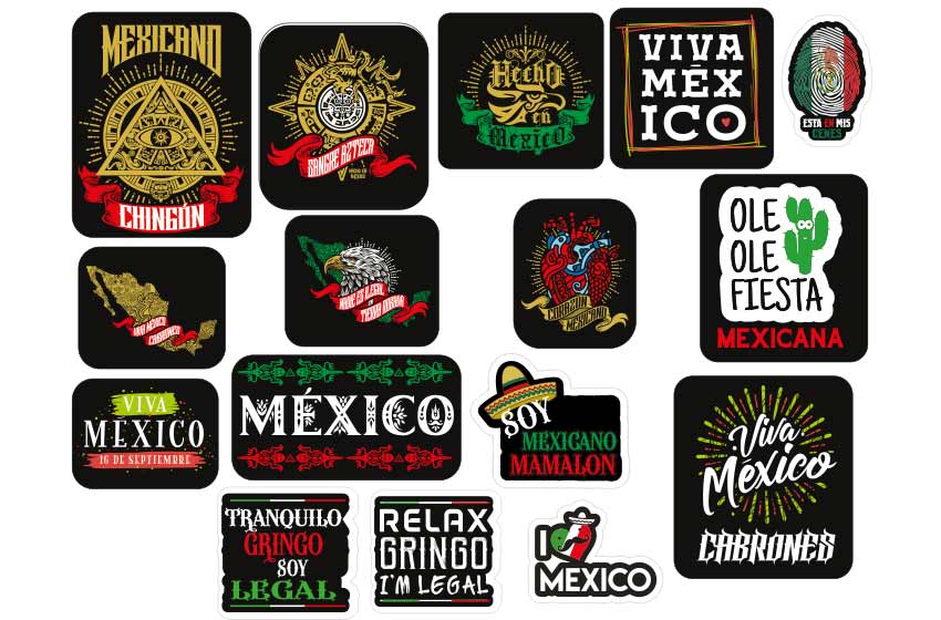 frases-Mexico-vectores-patrios