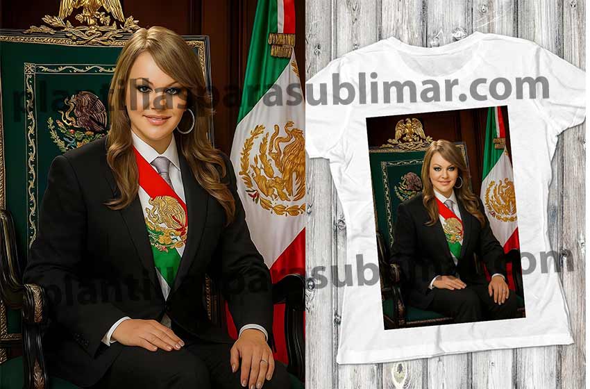 jenny rivera Presidenta Mexico playera