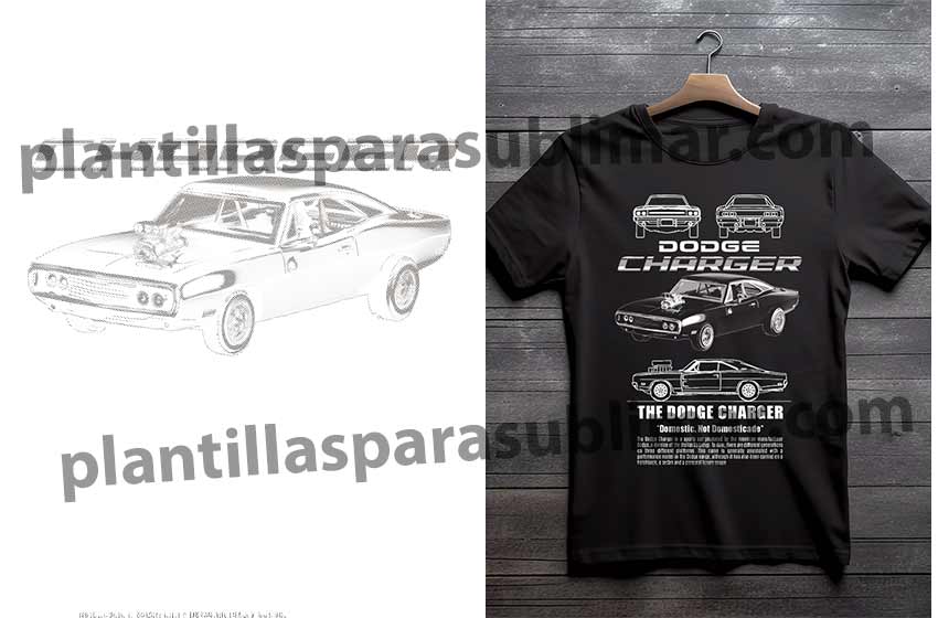 Dodge-charger-toreto-semitonos-dtf
