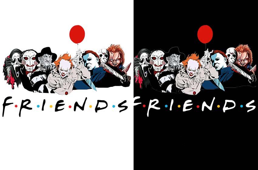 Friends-Terror-Hallowen-Sublimacion-DTF
