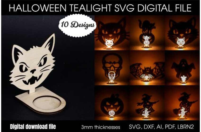 Halloween-Corte-laser-candelabros